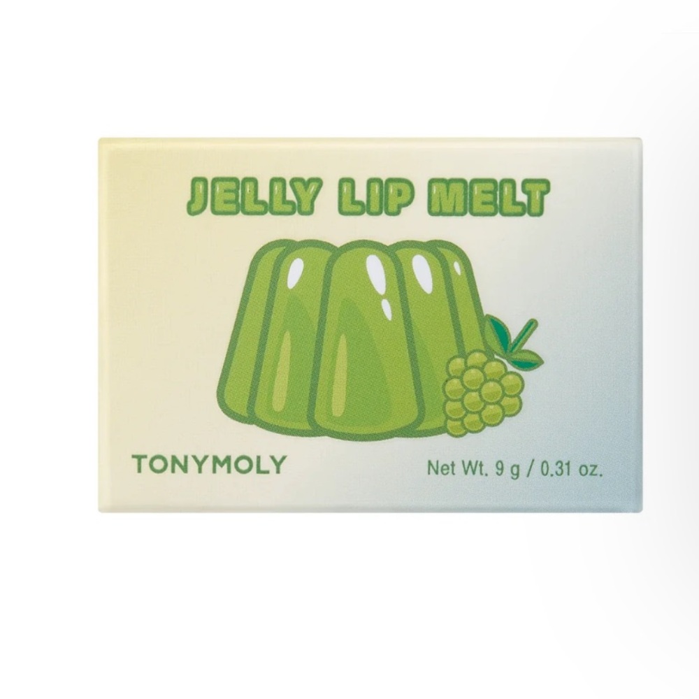 NWT TONYMOLY Jelly Lip Melt Green Grape Extract Deeply hydrates